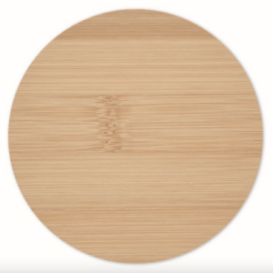 Houten onderzetter rond