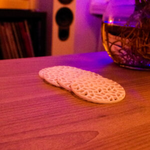 Onderzetter Root wit set van 4