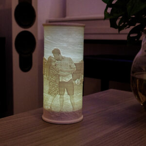 Custom Lithofaanlamp 3D geprint personaliseerbaar